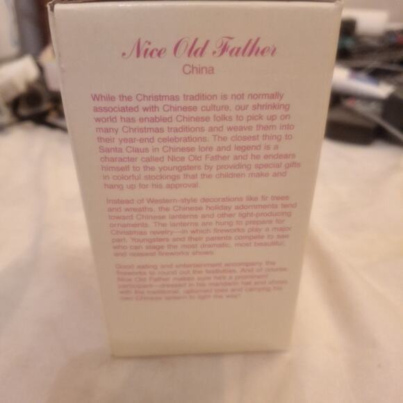 International Santa Claus Collection "Nice Old Father" Figurine & Ornament Set - Picture 6 of 6